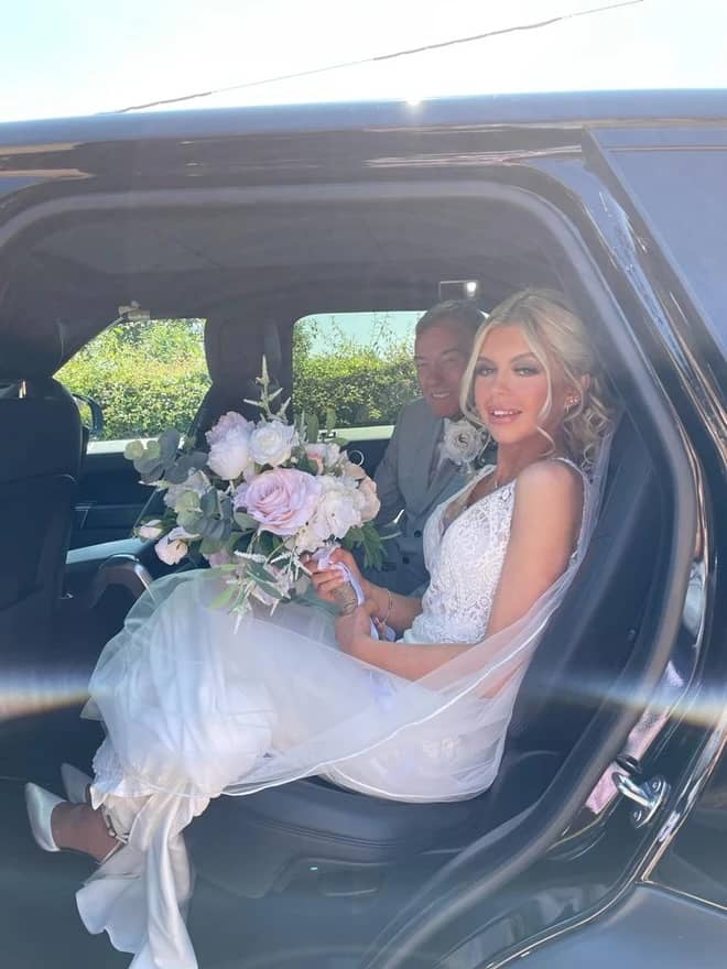 CPW Chauffeur Services car bride and father