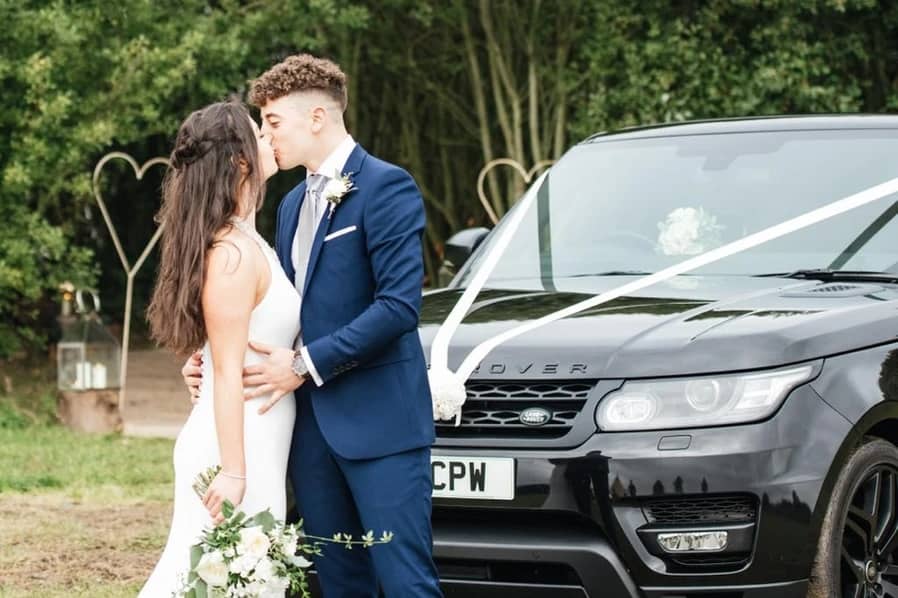 CPW Chauffeur Services Car Couple Photoshoot