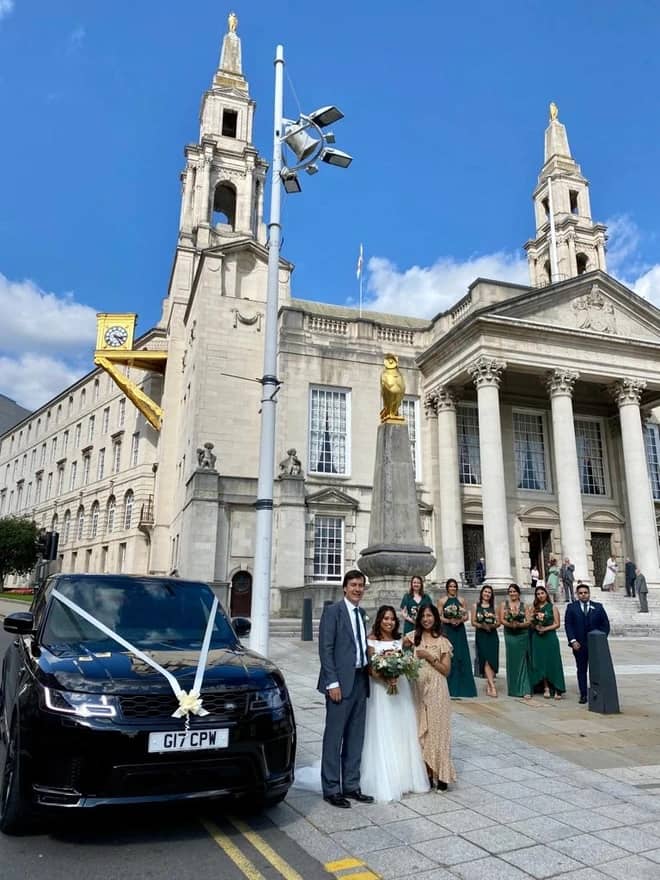 CPW Chauffeur Services car leeds townhall