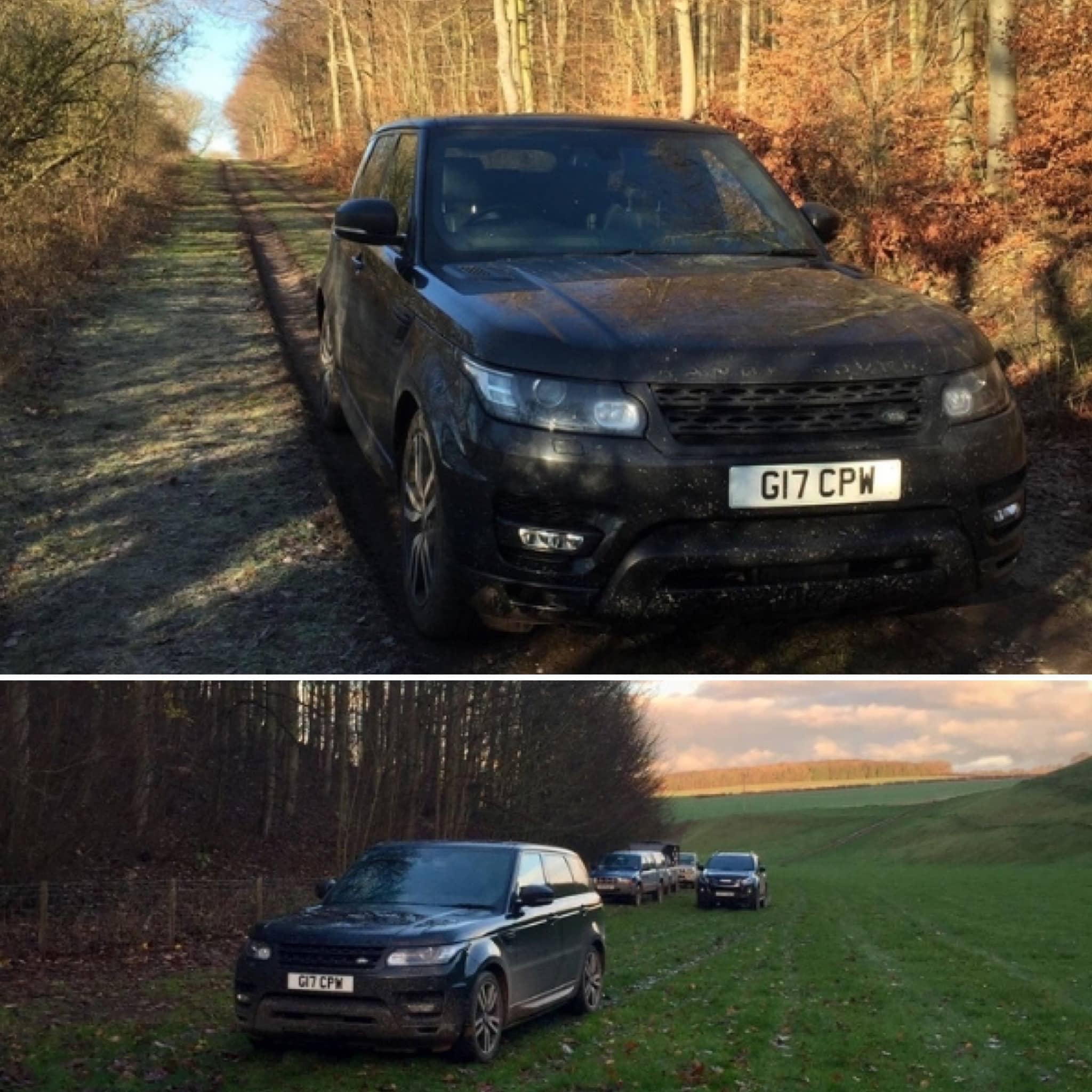 CPW Chauffeur Services Car on a country lane