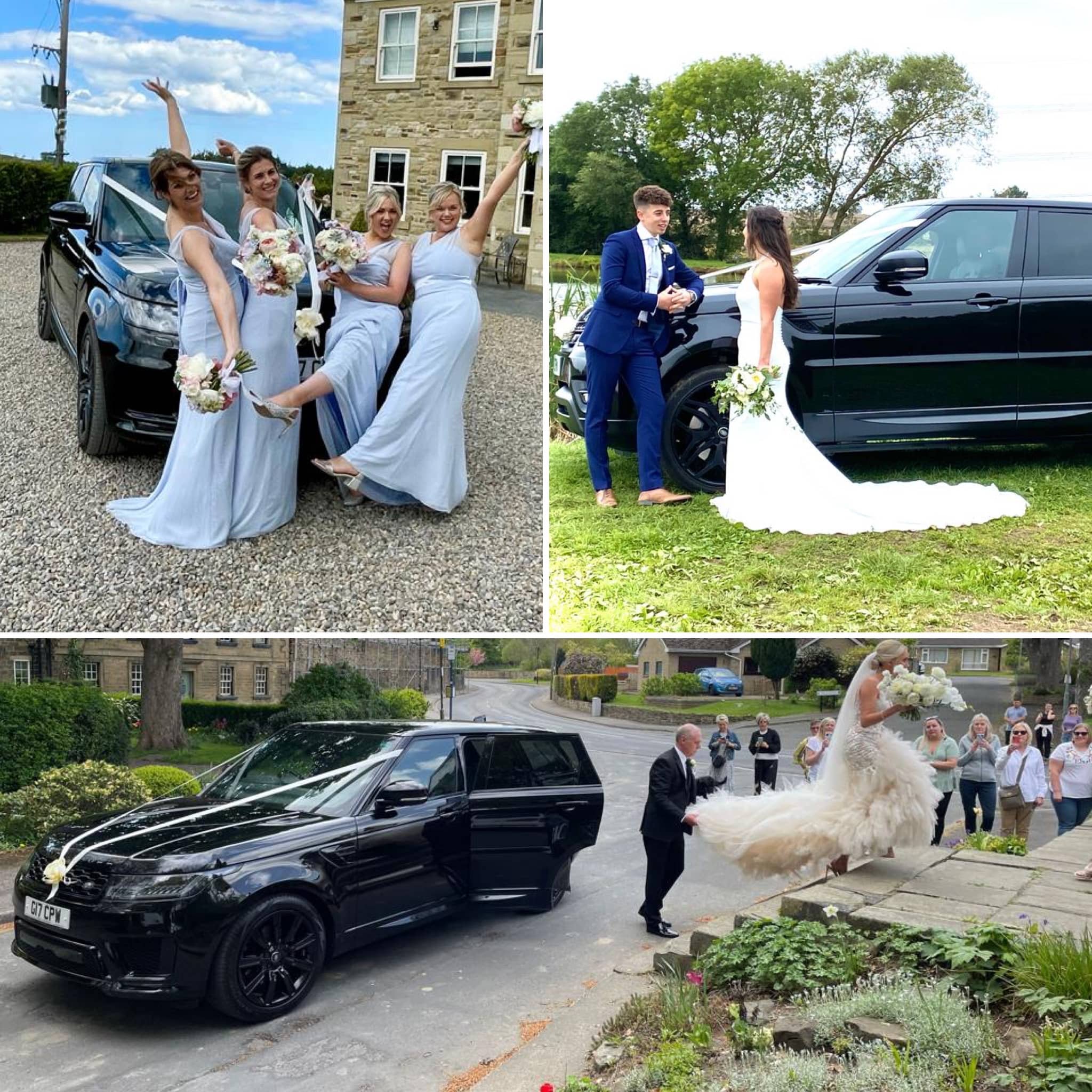 CPW Chauffeur Services Weddings Brides 5